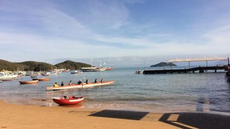 Atividades parte do praia do Canto